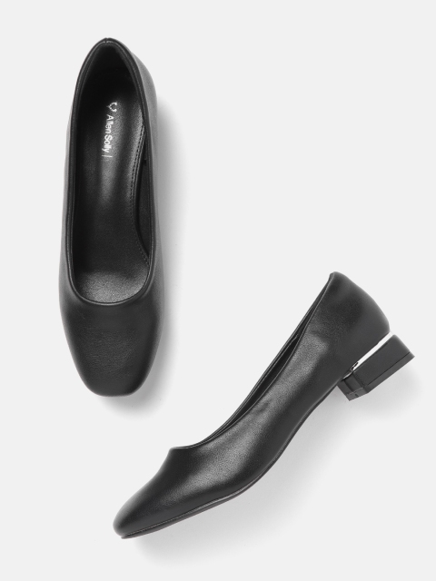 

Allen Solly Women Black Solid Ballerinas