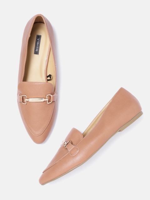 

Allen Solly Women Dusty Pink Horsebit Loafers