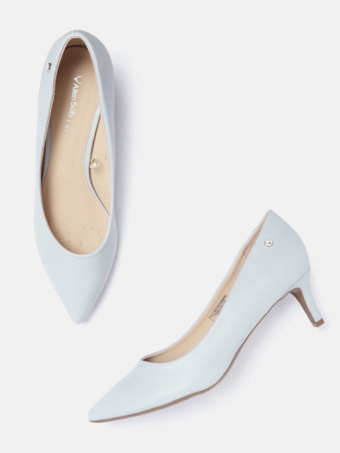 

Allen Solly Women Blue Solid Pumps