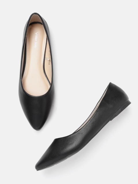 

Allen Solly Women Black Solid Ballerinas