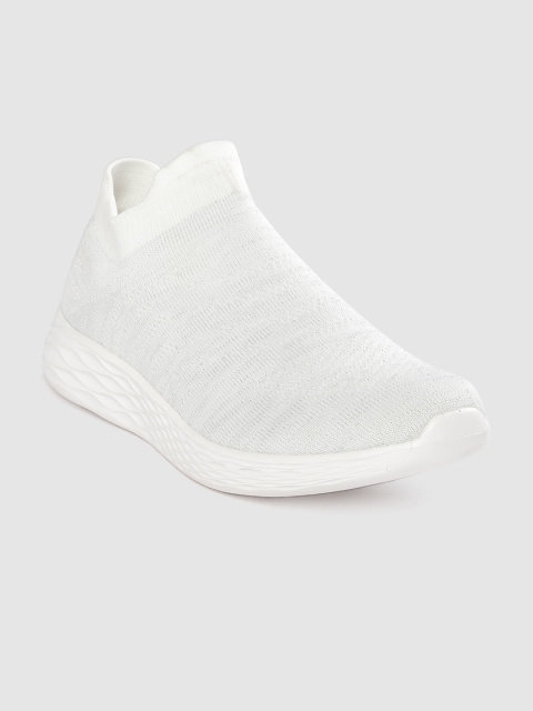 

Allen Solly Women White Woven Design Slip-On Sneakers