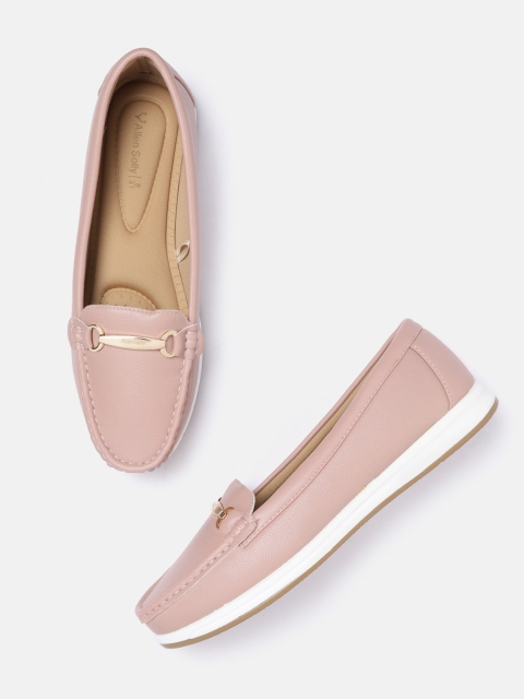 

Allen Solly Women Pink Horsebit Loafers