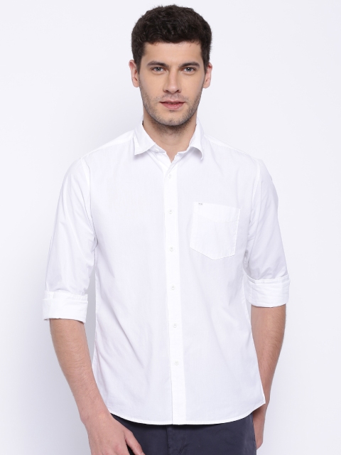 

Pepe Jeans White Semi-Fit Casual Shirt
