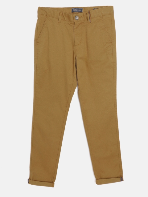 

Indian Terrain Boys Khaki Solid Regular Fit Chinos