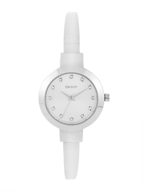 

DKNY Women Silver-Toned Dial Watch NY2409I