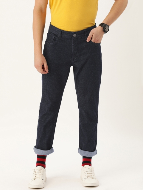 

SINGLE Men Blue Slim Fit Mid-Rise Clean Look Stretchable Jeans