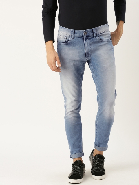 

SINGLE Men Blue Slim Fit Mid-Rise Clean Look Stretchable Jeans