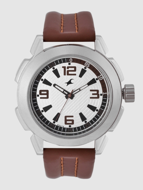 

Fastrack Men Silver-Toned Analogue Watch NL3130SL01_OR