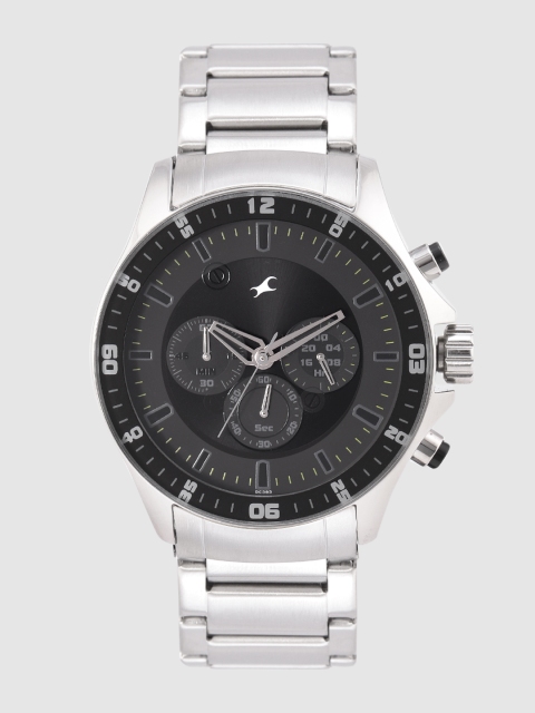 

Fastrack Men Black Chronograph Watch NL3072SM01_OR