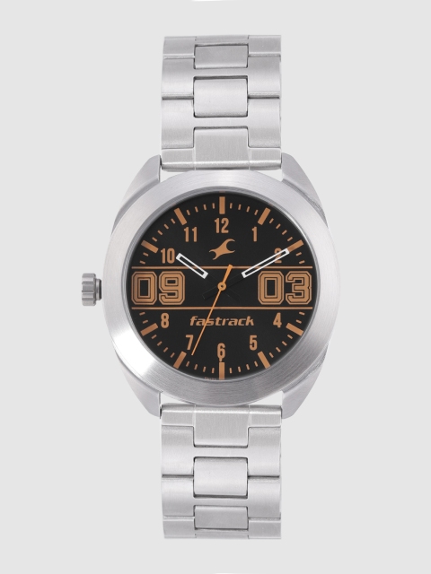 

Fastrack Men Black Analogue Watch NL3175SM02