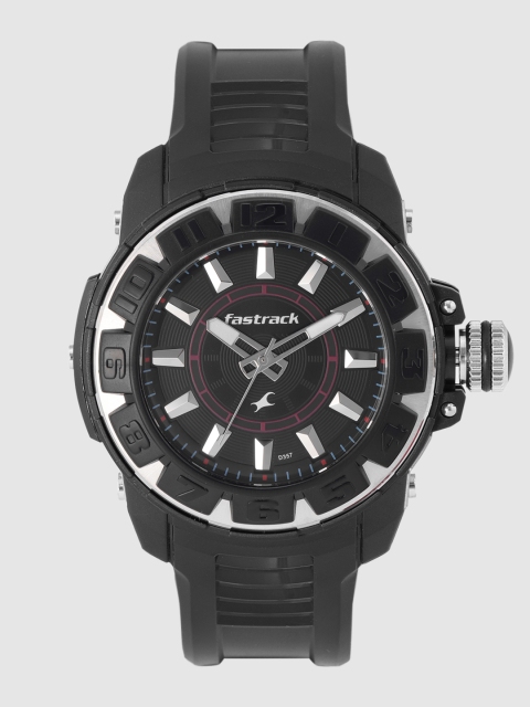 

Fastrack Men Black Analogue Watch NL9334PP02_OR