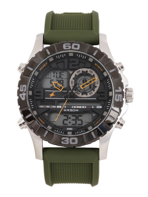 

Fastrack Men Black Analogue and Digital Watch NK38035SP01_OR