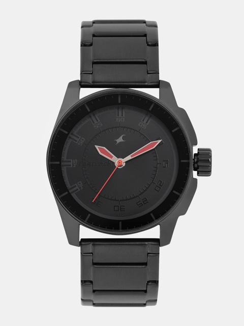 

Fastrack Men Black Analogue Watch NK3089NM01