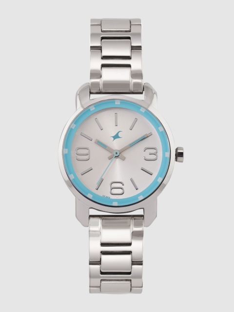 

Fastrack Women Silver-Toned Analogue Watch NL6111SM01_OR