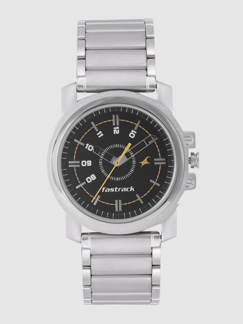 

Fastrack Men Black Analogue Watch NL3039SM02_OR