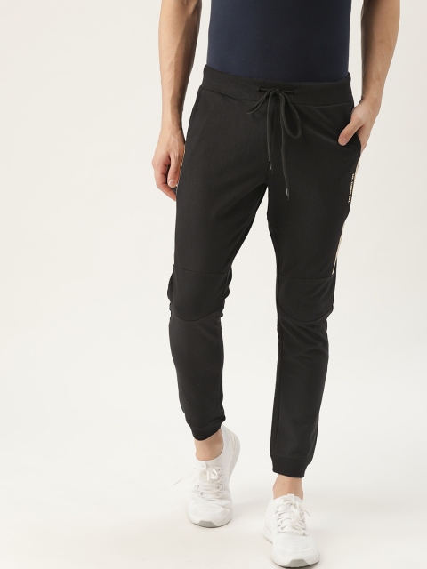 

SINGLE Men Black Solid Slim Fit Joggers