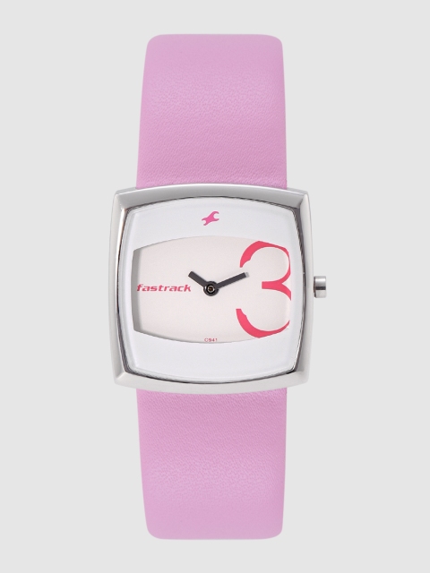 

Fastrack Women White Analogue Watch NL6013SL01_OR