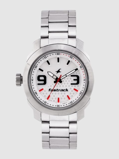 

Fastrack Men White Textured Analogue Watch NL3168SM01_OR