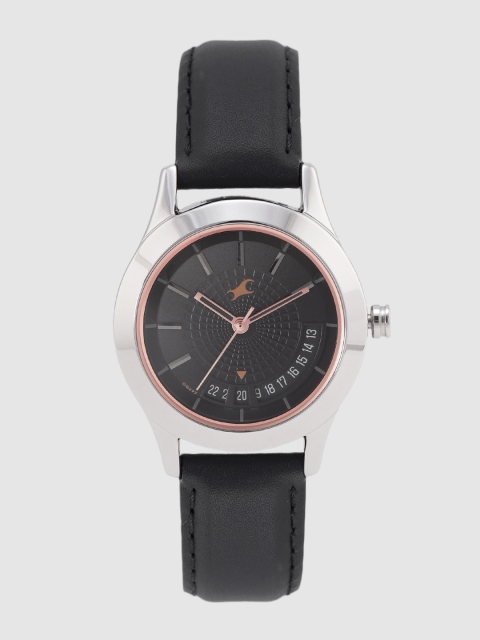

Fastrack Women Black Analogue Watch NL6165SL01_OR