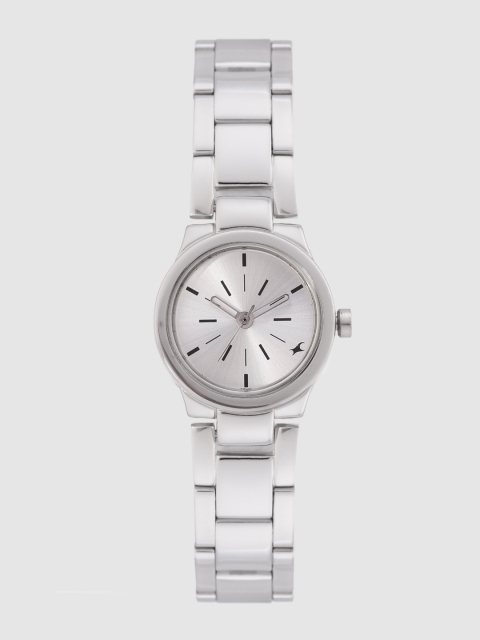 

Fastrack Women Silver-Toned Analogue Watch NL6114SM01_OR
