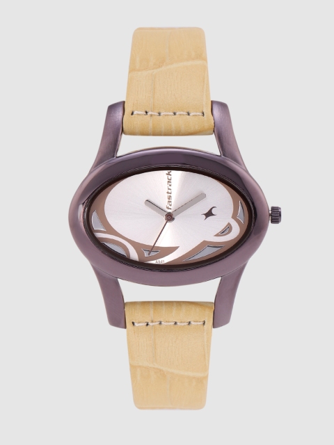 

Fastrack Women Silver-Toned Printed Analogue Watch NL9732QL01_OR