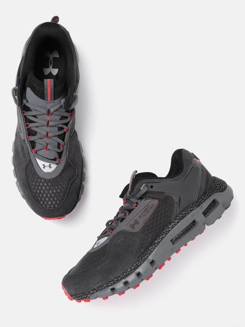 

UNDER ARMOUR Unisex Charcoal Grey HOVR Summit Running Shoes