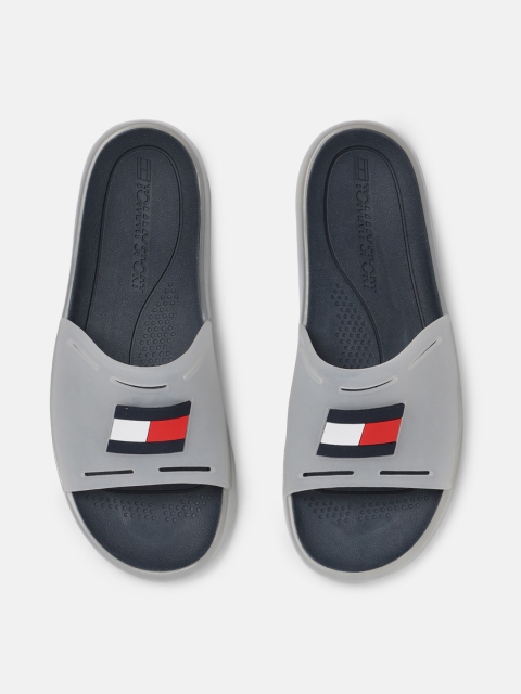 

Tommy Hilfiger Men White Self Design Sliders