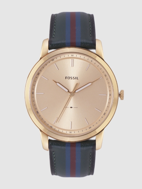 

Fossil Men Gold-Toned Analogue Watch FS5598_OR