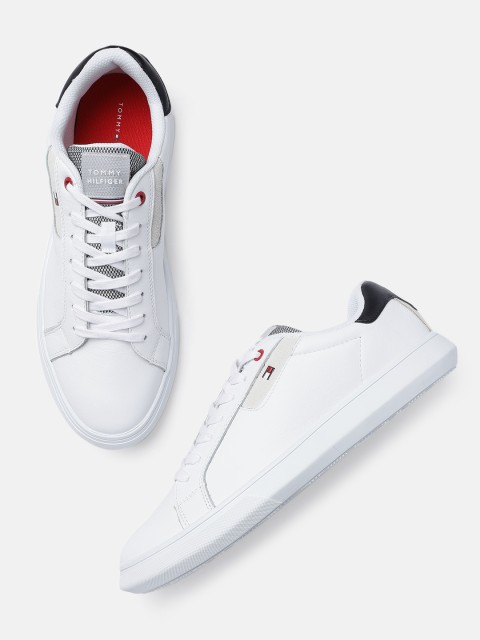 

Tommy Hilfiger Men White ESSENTIAL Sneakers