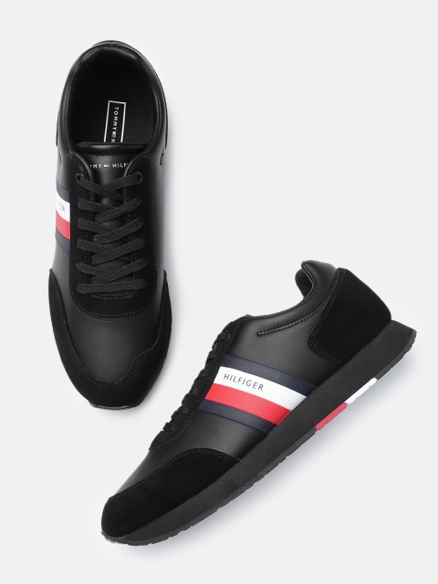 

Tommy Hilfiger Men Black CORPORATE Sneakers