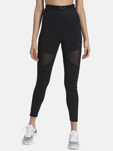 

Puma Women Black Semi-Sheer Be Bold Thermo-R+ Tights