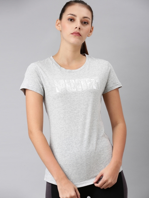 

Puma Women Grey Printed KA Round Neck T-shirt
