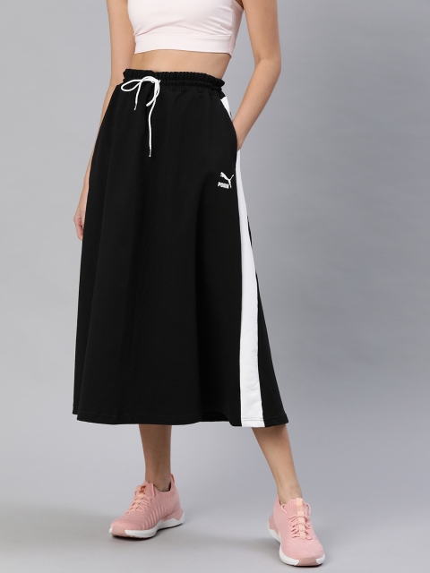 

Puma Black Classics Long A-Line Skirt