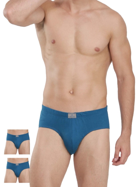 

Jockey Men Blue Pack of 3 Briefs 8035-0305