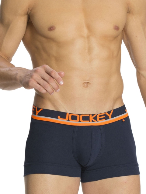 

Jockey Pop Colour Men Navy Blue Solid Modern Trunks FP03-0105