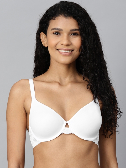 

Marks & Spencer Women White Solid Underwired Non Padded Bra T332713