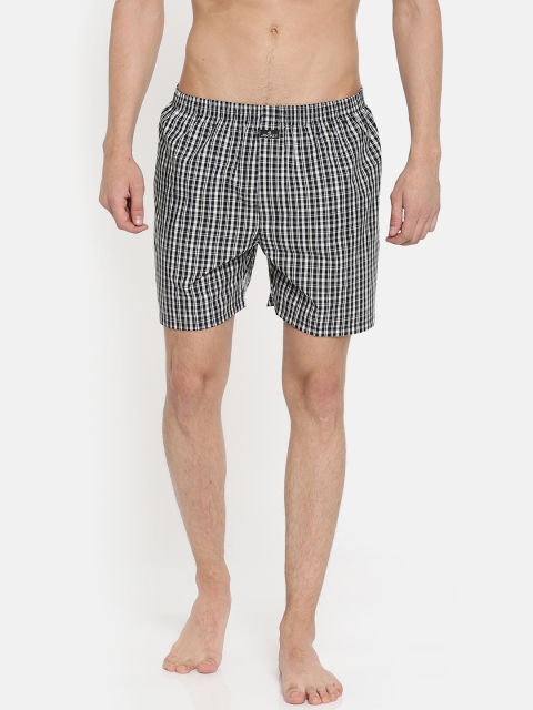 

Jockey Men Assorted Checked Pure Cotton Boxers 1222-0110