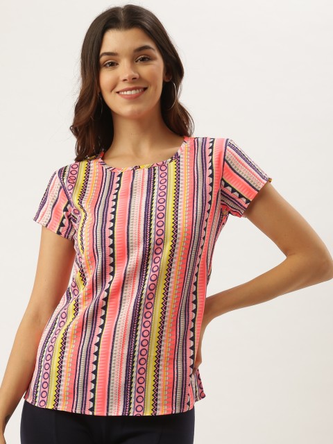 

Darzi Women Multicoloured Printed Top, Multi