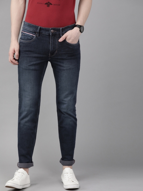 

U.S. Polo Assn. Denim Co. Men Blue Regallo Skinny Fit Mid-Rise Stretchable Jeans