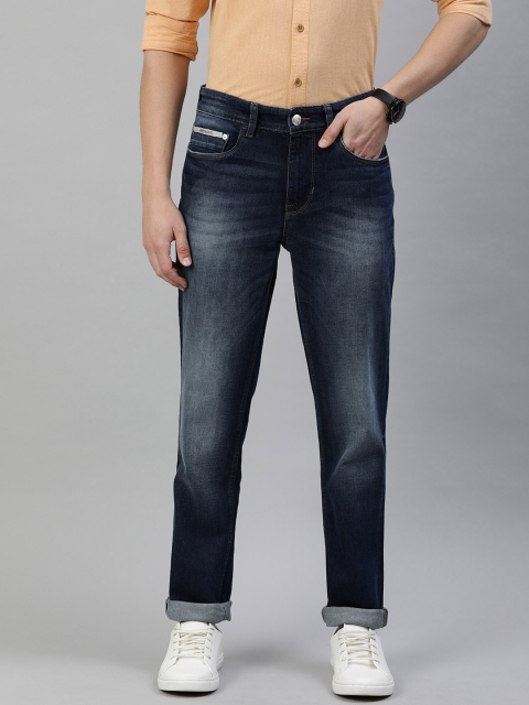 

U.S. Polo Assn. Denim Co. Men Blue Slim Fit Mid-Rise Clean Look Stretchable Jeans