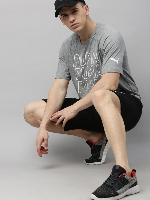 

Puma Men Grey MODERN SPORTS Printed Round Neck T-shirt