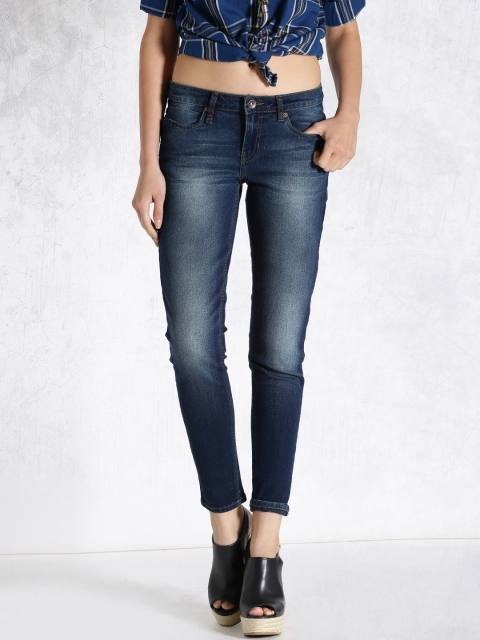 

Roadster Blue Washed Skinny Fit Jeans