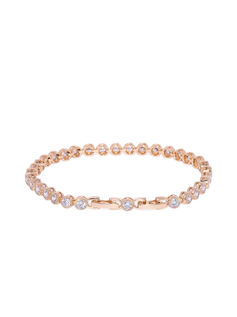 

Peora Gold-Plated Zirconia Studded Bracelet