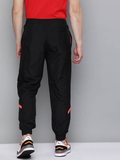 

Puma Men Black Solid Jogger With Mesh Detail