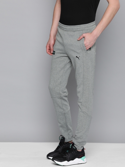 

PUMA Motorsport Men Grey Melange Solid MAPM Straight Fit Track Pants