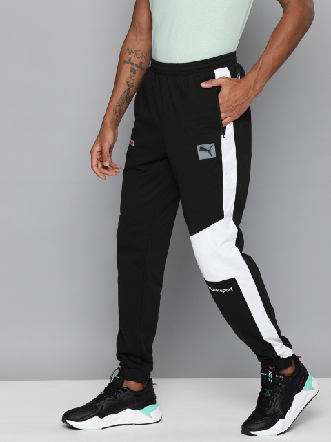 

PUMA Motorsport Men Black Solid BMW MMS Street Sweat Straight Fit Joggers