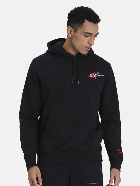 

Puma Men Black Printed Puma x Sonic Hoodie