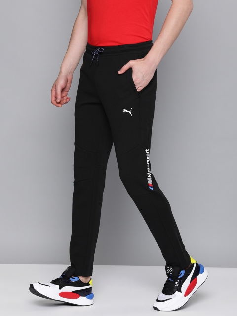 

PUMA Motorsport Men Black Solid Slim Fit OC BMW MSP Track Pants