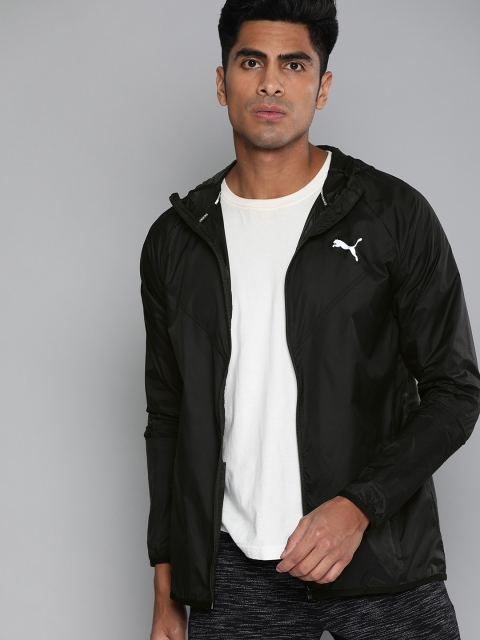 

Puma Men Black Solid Last Lap Lightweight Sporty Jacket