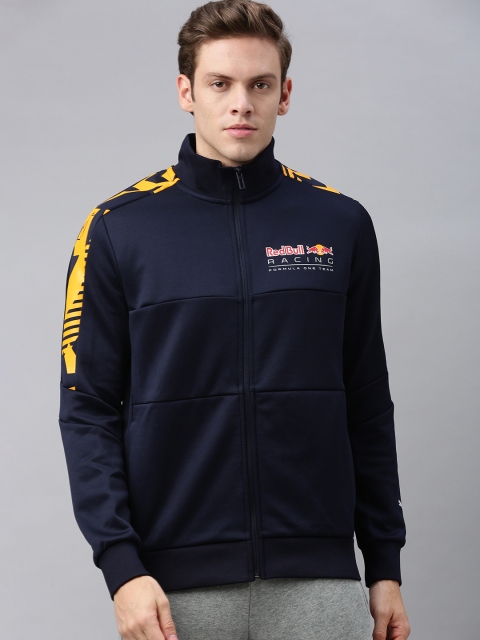 

PUMA Motorsport Men Navy Blue Solid RBR T7 Sweatshirt